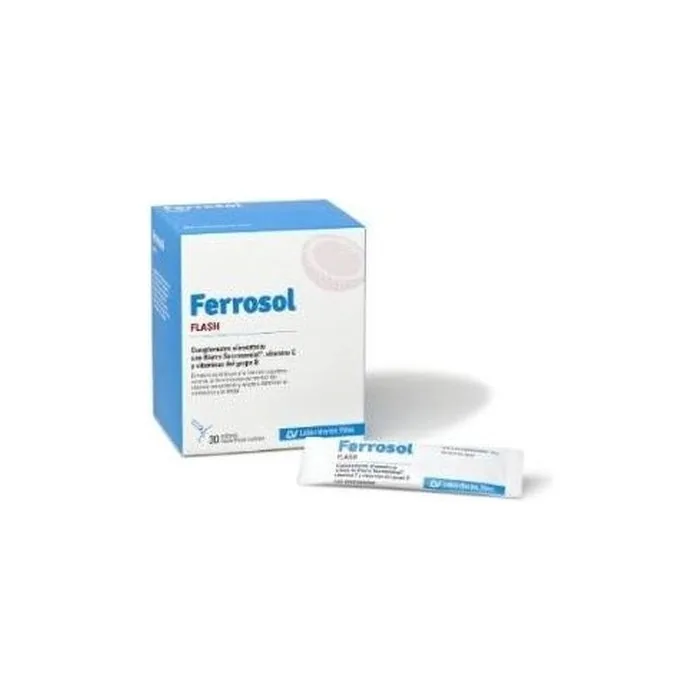 Ferrosol Flash Bucodispersable Supplement 30 Units