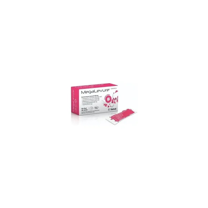 Salvat Megalevure 10 Sticks Strawberry Flavour