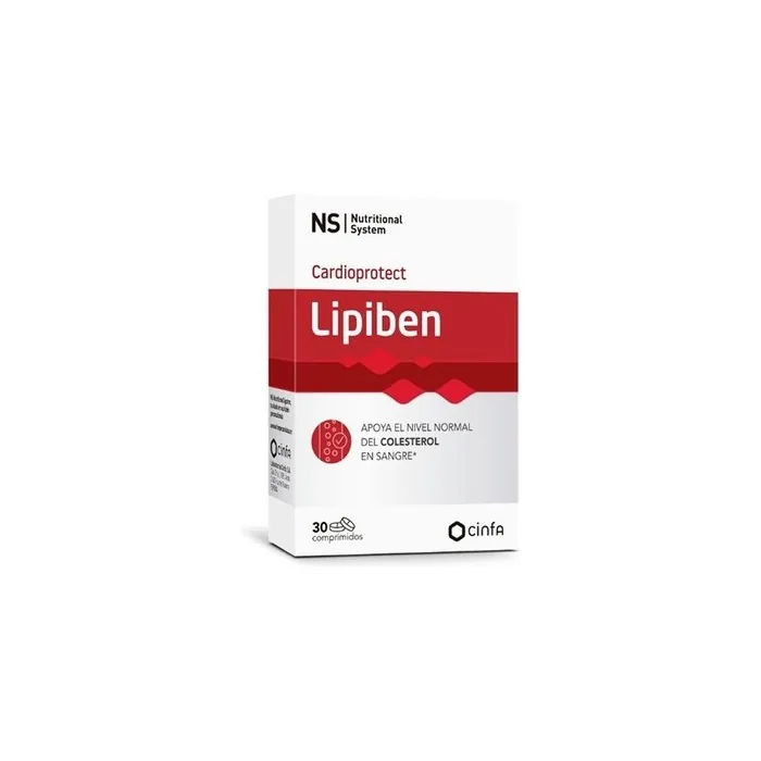 Ns Cardioprotect Lipiben 30 Tablets For Cardiovascular Health