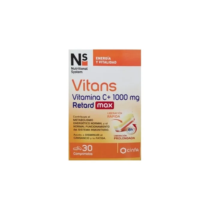 Ns Vitans Vitamin C 1000 Mg Retard Max 30 Tablets