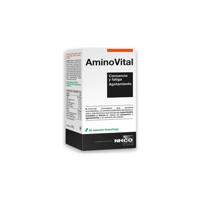 Nhco Aminovital 56 Capsules Dietary Supplement For Amino Acids