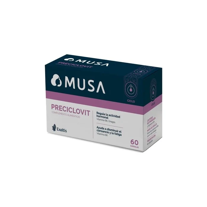 Exeltis Exeltis Musa Preciclovit 60 Capsules