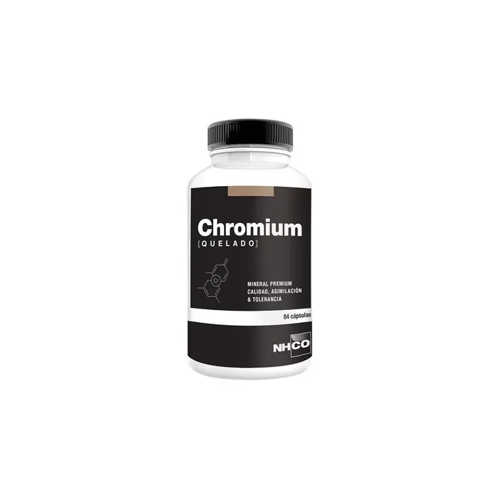 NHCO Chelated Chromium Dietary Supplement 84 Capsules