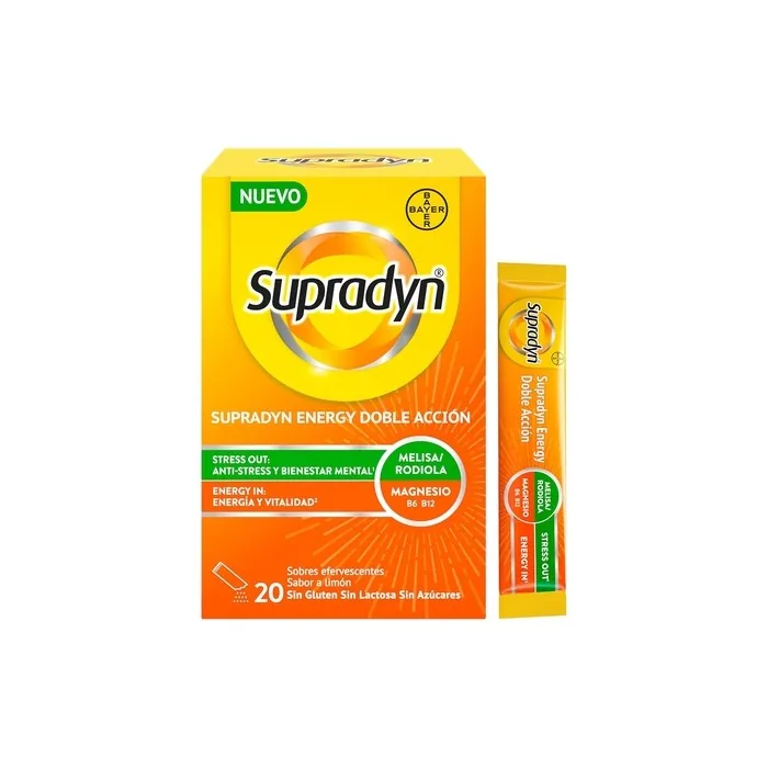 Supradyn Energy Double Action Stress Out Multivitamin with Magnesium