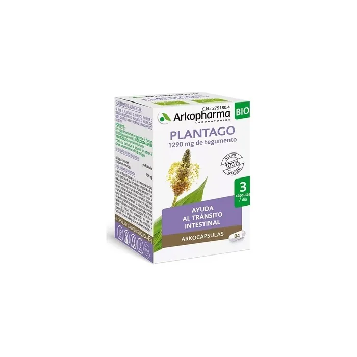 Arkopharma Plantago 84 Capsules