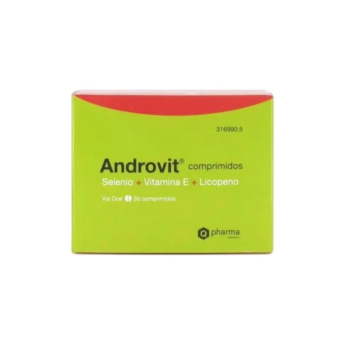 Q Pharma Androvit Fertility Support Supplement 30 Tablets