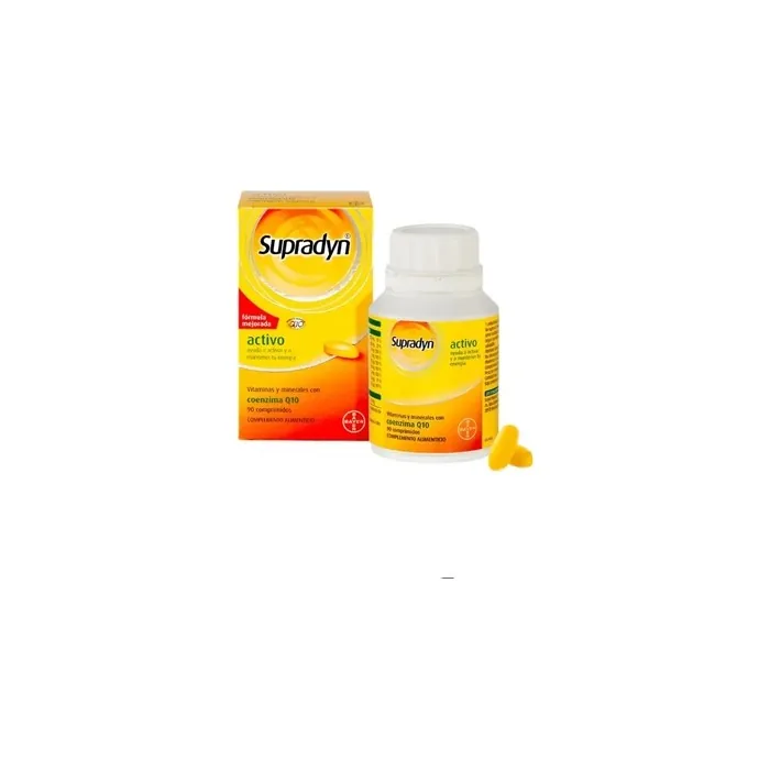 Supradyn Activo Q10 90 Tablets Dietary Supplement For Energy And Vitality