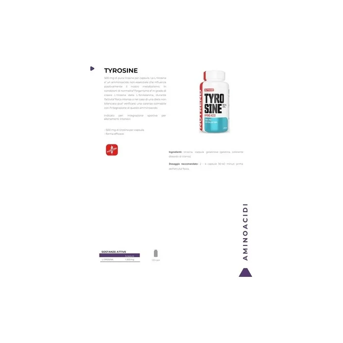 Nutrend Tyrosine 120 Tablets