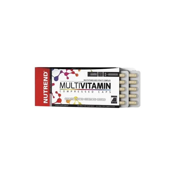 Nutrend Multivitamin Compressed Capsules 60 Count