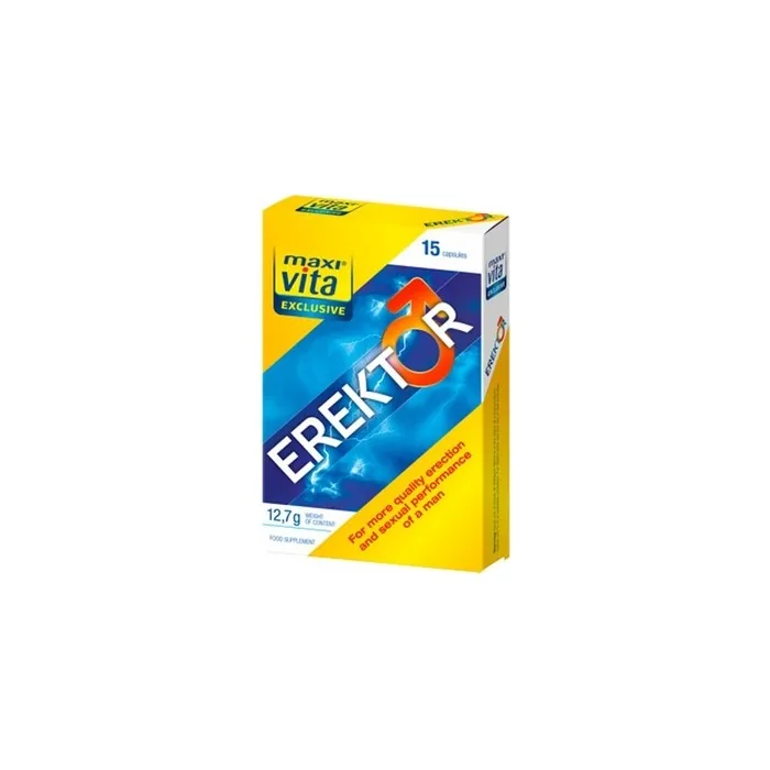 Maxivita Erector Exclusive To Men Potency Erection Sexual Health 15 Capsules