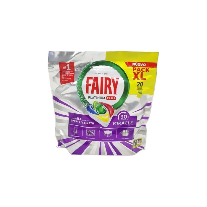 Fairy Caps Platinum Plus Miracle X 20 Lemon