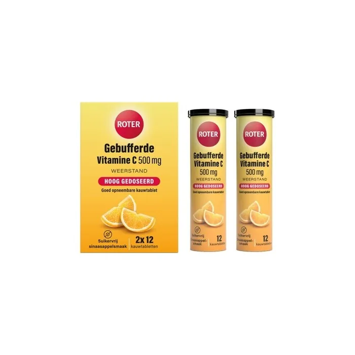 Roter Buffered Vitamin C 500 Mg Health Supplement