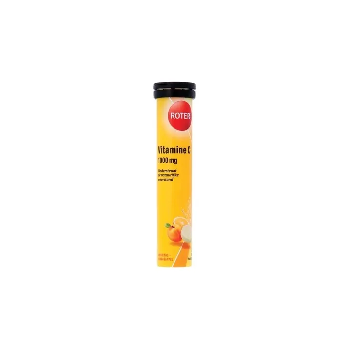 Roter Vitamin C 1000 Mg Bruis Orangeapricot