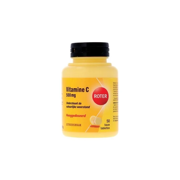 Roter Vitamin C Lemon 500mg Chewable Tablets