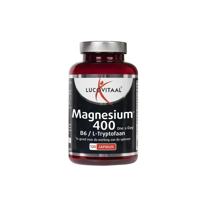 Lucovitaal Lucovitaal Magnesium 400 Ltryptophan