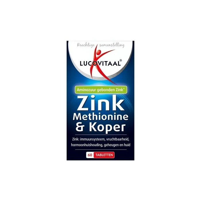 Lucovitaal Zinc Methionine & Copper