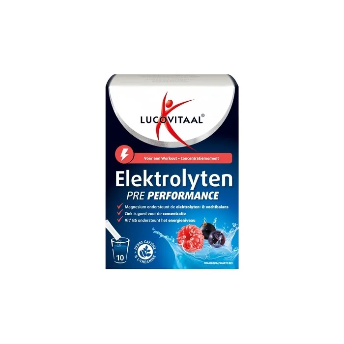 Lucovitaal Electrolytes Pre Performance Essential For Hydration And Performance