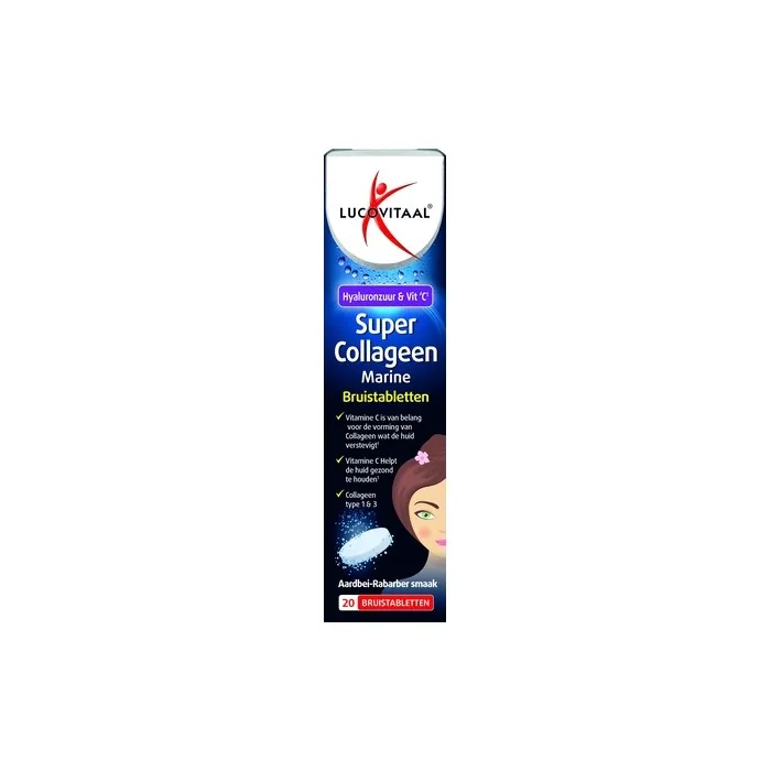 Lucovitaal Collagen Effervescent Tablet - Health Supplement