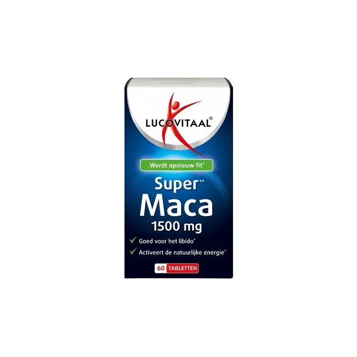 Lucovitaal Maca Super 1500mg - Herbal Supplement For Health & Wellness
