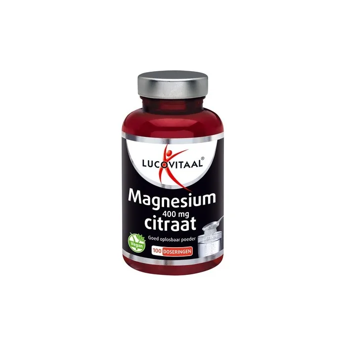 Lucovitaal Magnesium Citrate 400 Mg Powder - 100 Doses