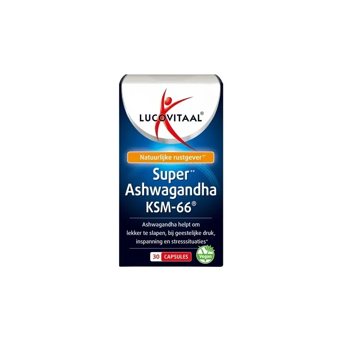 Lucovitaal Ashwagandha Ksm-66 Super - Premium Herbal Supplement