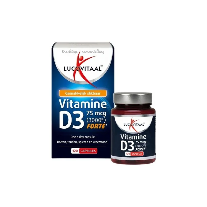 Lucovitaal Vitamin D3 75 Micrograms Forte