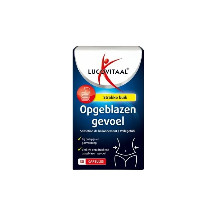 Lucovitaal Bloated Feeling 30 Capsules