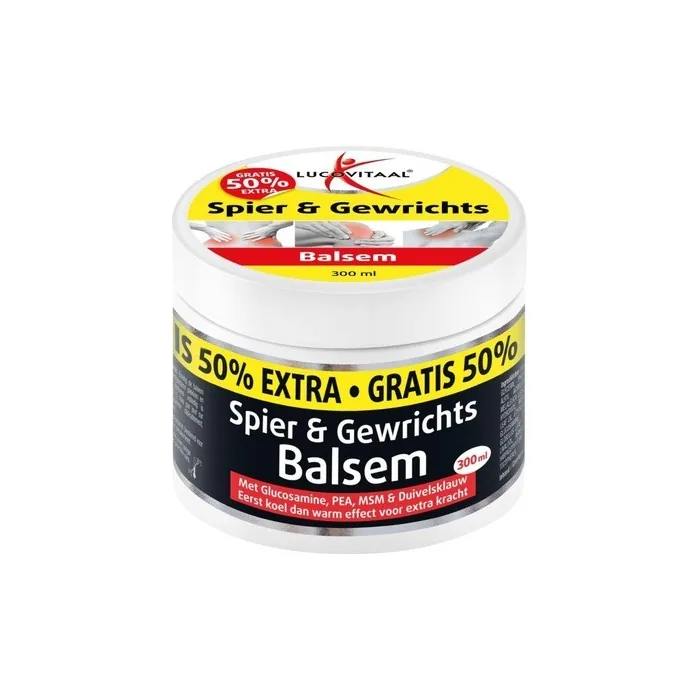Lucovitaal Muscle & Joint Balm 50% Extra