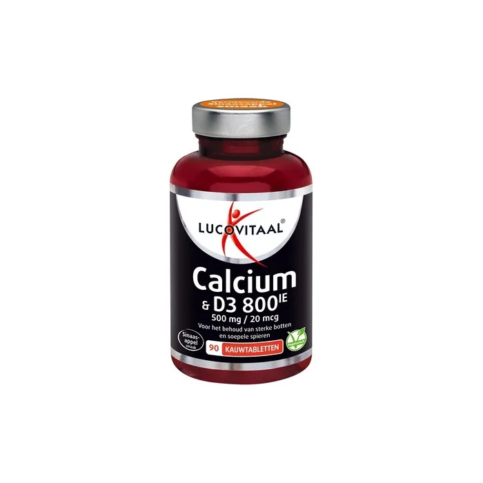 Lucovitaal Calcium 500 Mg + Vitamin D3 20 Mcg