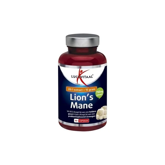 Lucovitaal Lion's Mane 90 Capsules