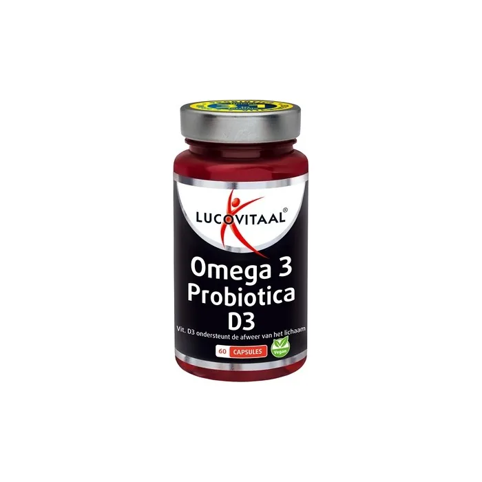 Lucovitaal Pure Omega 3 Probiotics D3 - Dietary Supplement