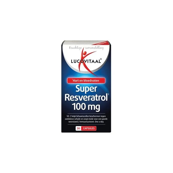 Lucovitaal Super Resveratrol 100mg