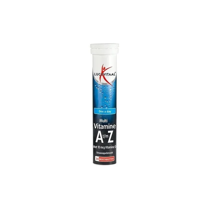Lucovitaal Multi Az Effervescent Tablets Orange Flavor