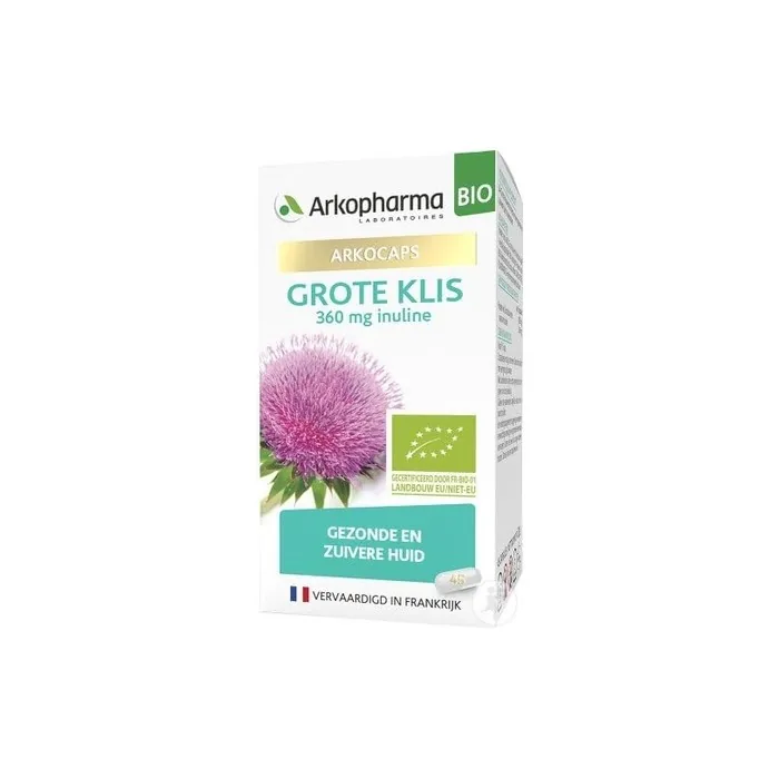 Arkocaps Great Burdock Herbal Supplement 45 Capsules