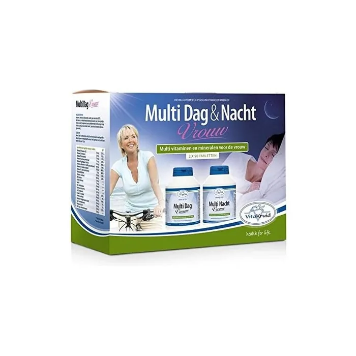 Vitakkraut Multi Day & Night Woman Tablets 90 Tablets