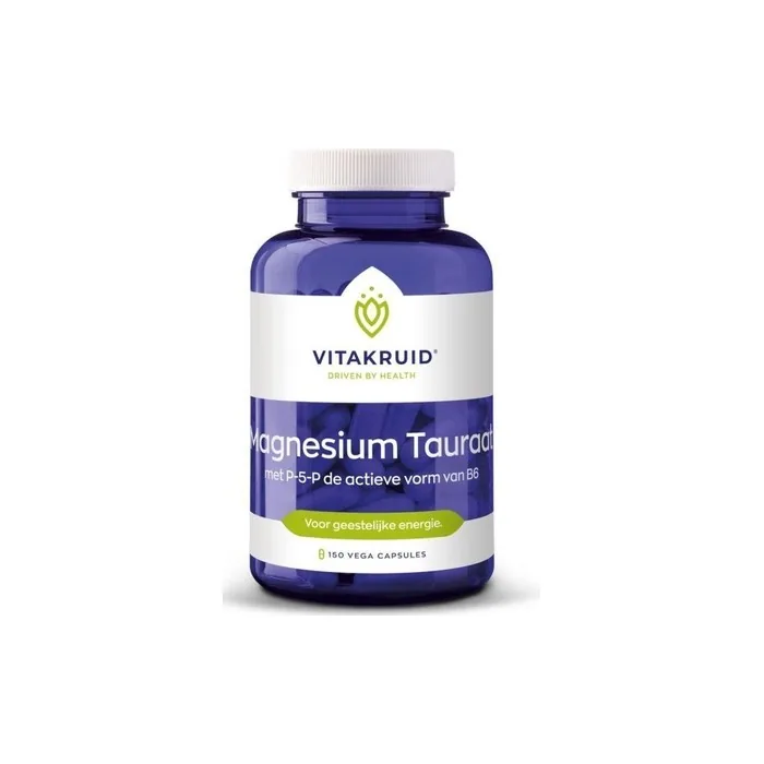 Vitakruid Magnesium Taurate B6 Supplement 180 Capsules