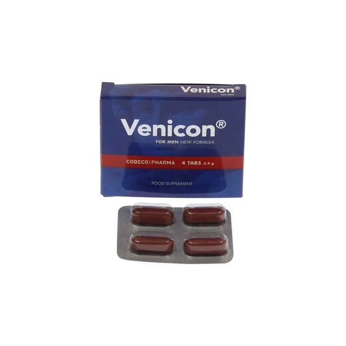 COBECO Venicon Male Dietary Supplement 4 Capsules