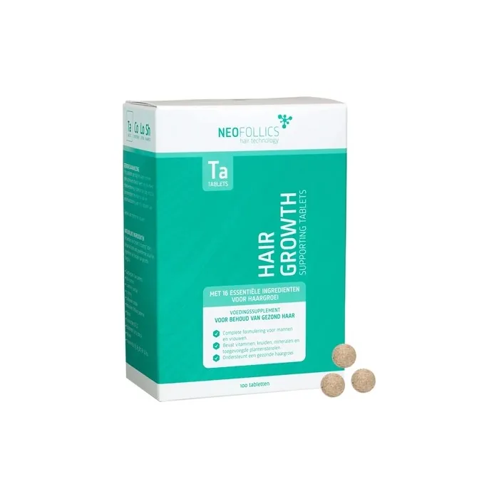 Neofollics Hair Growth Supporting Tablets - 100 Pieces
