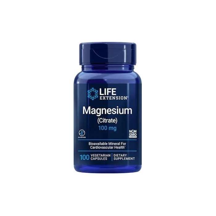 Life Extension Magnesium Citrate 100mg 100 Capsules