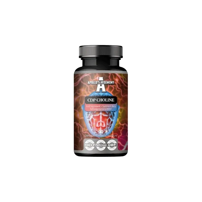 Apollo's Hegemony Cdp Choline Dietary Supplement 90 Capsules