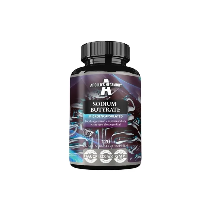 Sodium Butyrate High Dose 570mg 120 Vegan Capsules