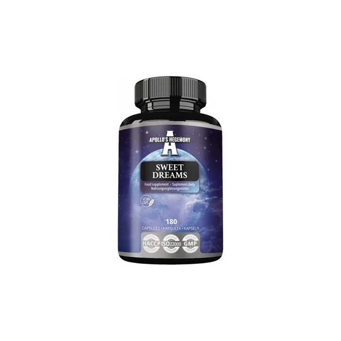 Apollo's Hegemony Sweet Dreams Dietary Supplement 180 Capsules