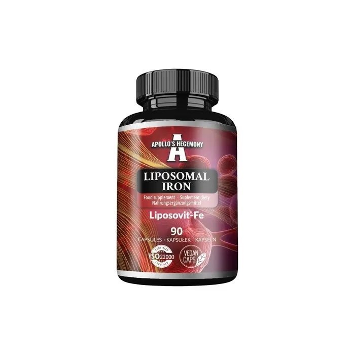 Liposomal Iron 20mg 90 Vegan Capsules Highly Absorbable