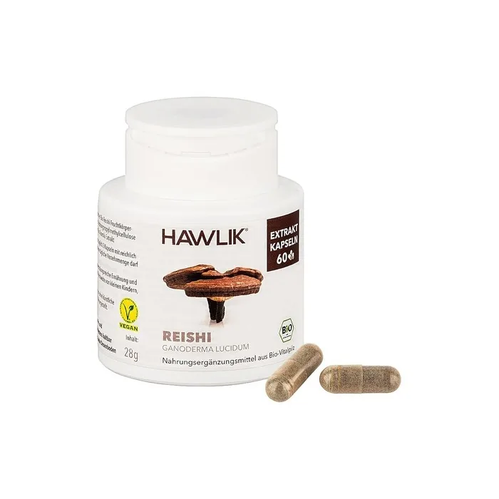 HAWLIK Reishi Extract Capsules 60 Capsules
