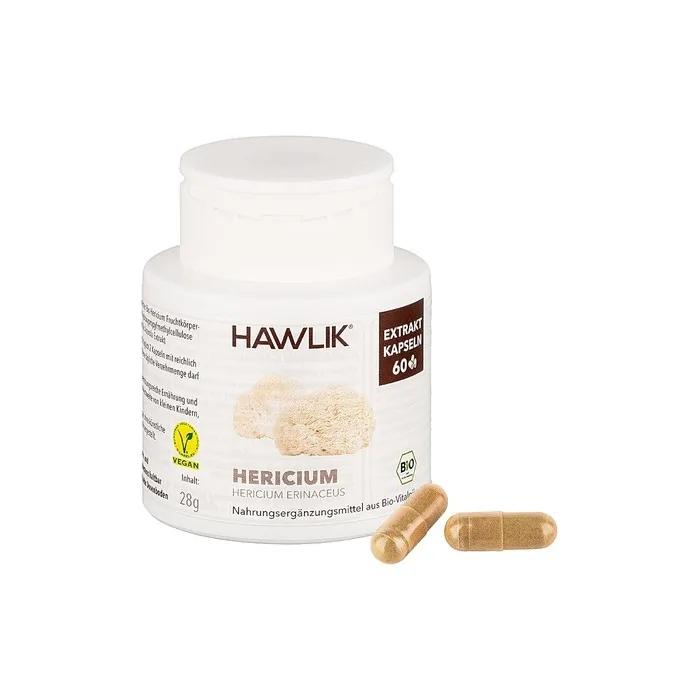 HAWLIK Hericium Extract Capsules 60 Capsules
