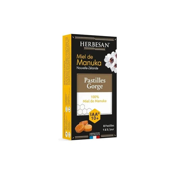 Herbesan Manuka Honey Lozenges IAA 10+ 8 Lozenges