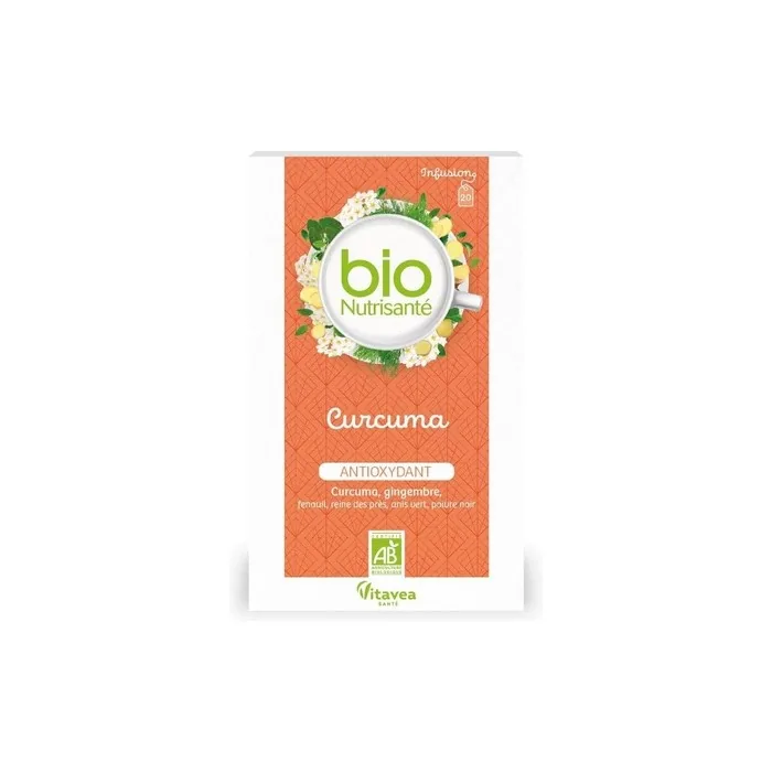 Vitavea Bio Nutrisanté Turmeric Antioxidant Herbal Tea 20 Sachets