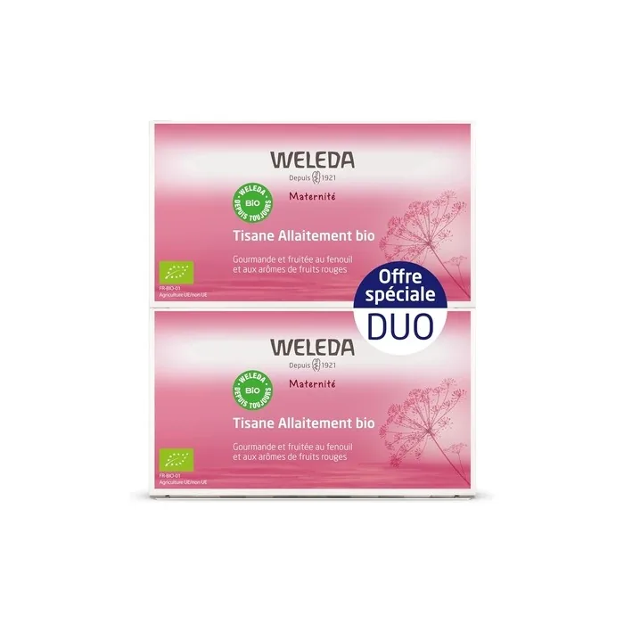 Weleda Maternity Breastfeeding Herbal Tea with Red Fruits Organic 2 x 20 Sachets