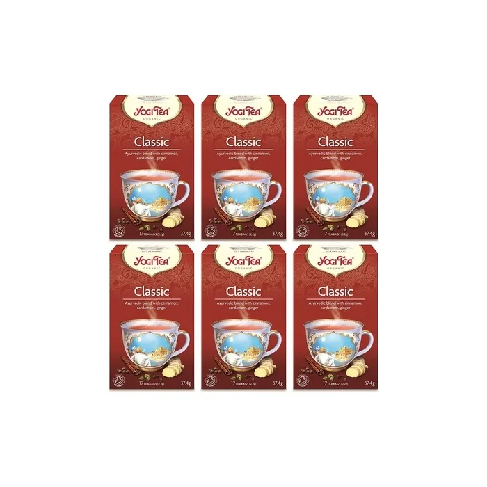 Yogi Tea Classic Cinnamon Spice Tea Bags 17 Count