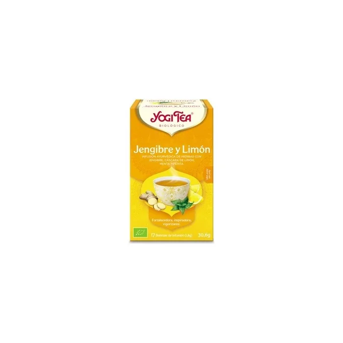 Yogi Tea Ginger And Lemon 17 Organic Tea Bags